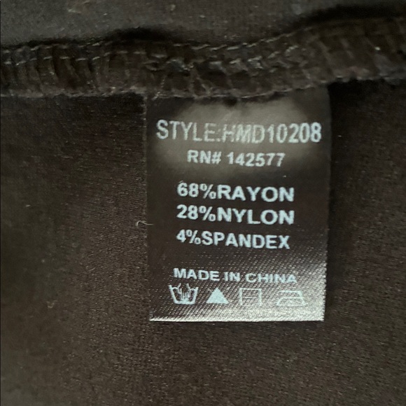 Haute Monde Chic Black Zipper Mini Dress size Small, Adjustable Straps. - Picture 6 of 9